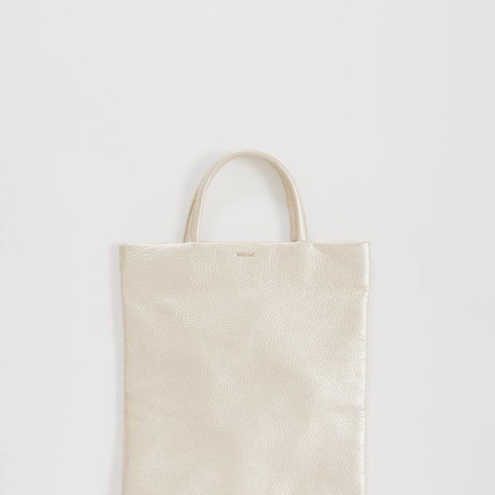 Baggu- mini tote- platinum